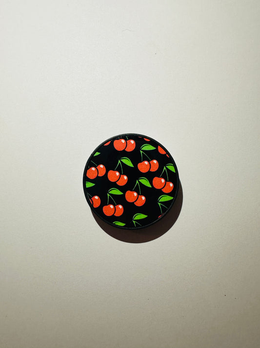Black Cherries Phone Grip