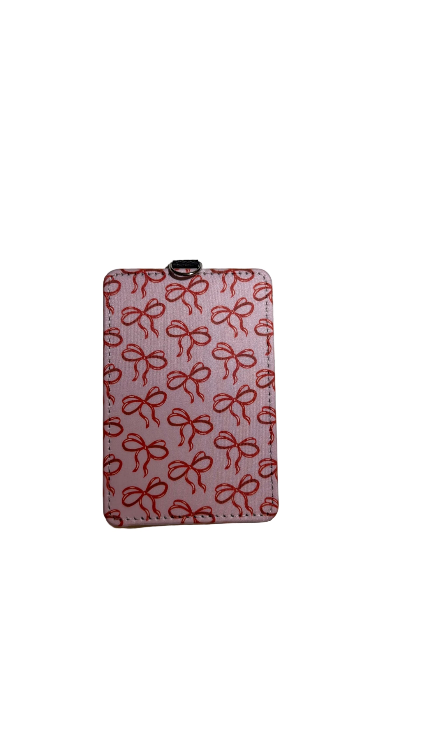 Red Bowlicious Id Card Holder
