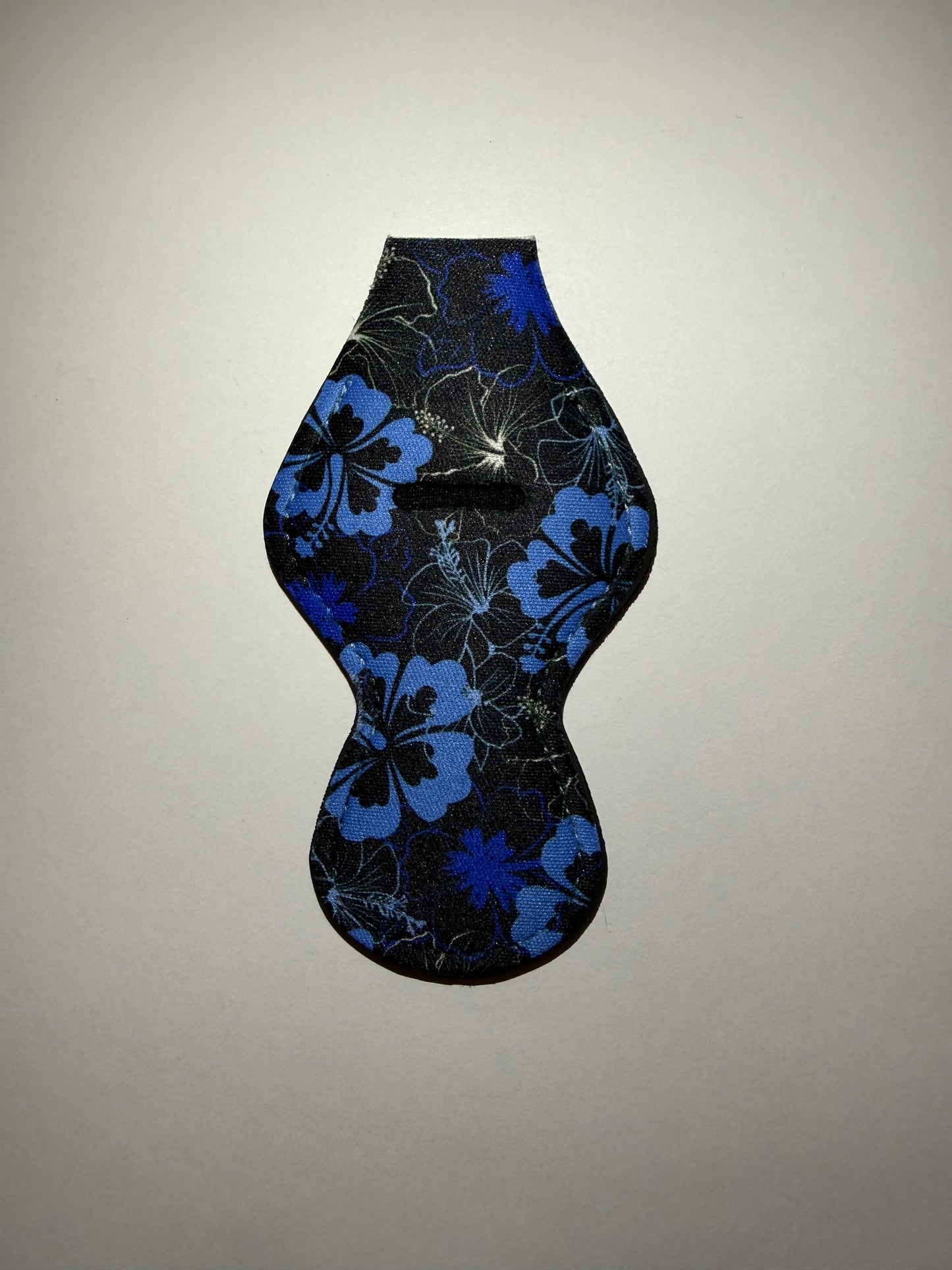 Blue Hibiscus Chapstick Holder