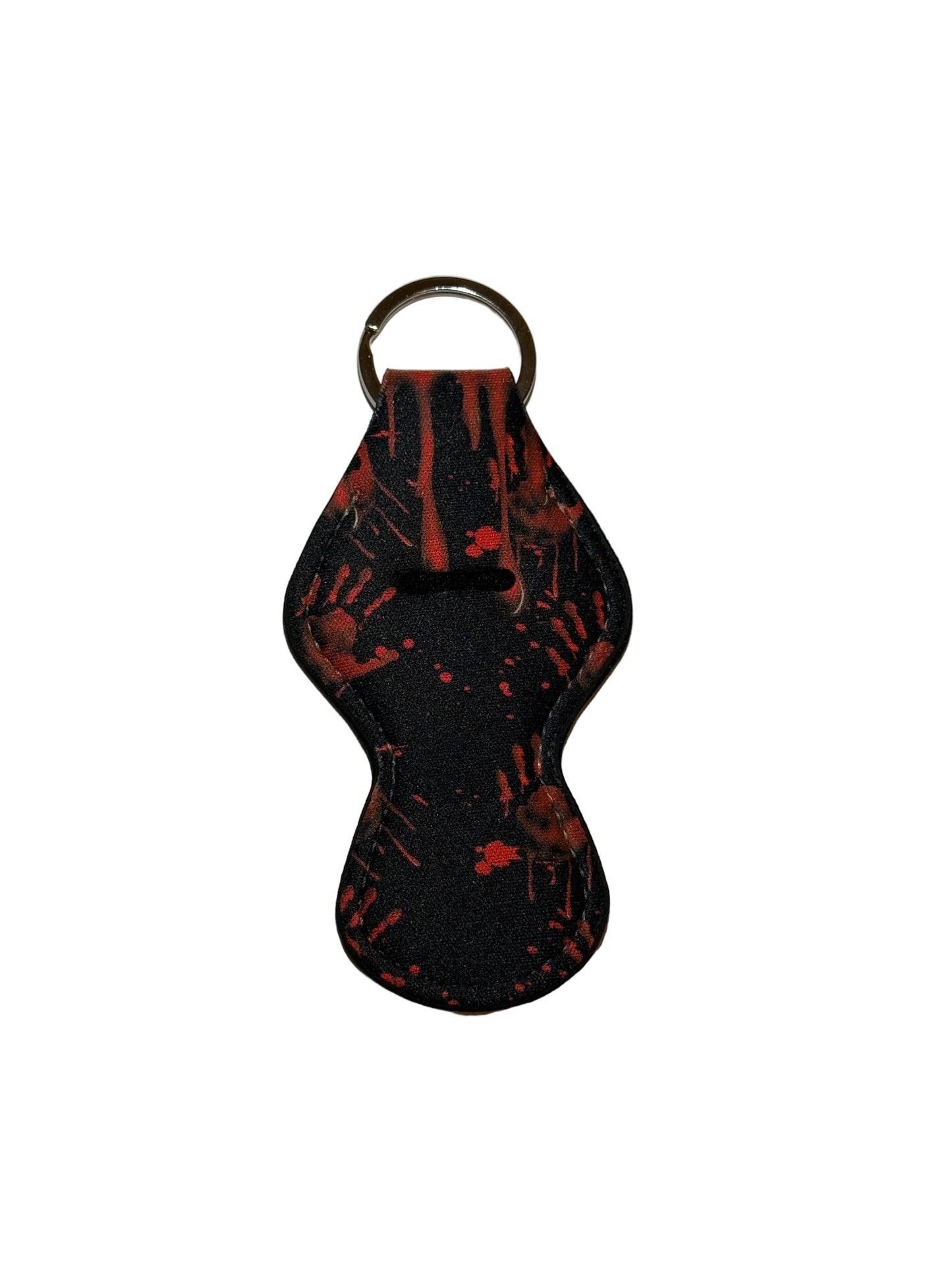 Red Drip Hands Chapstick Holder
