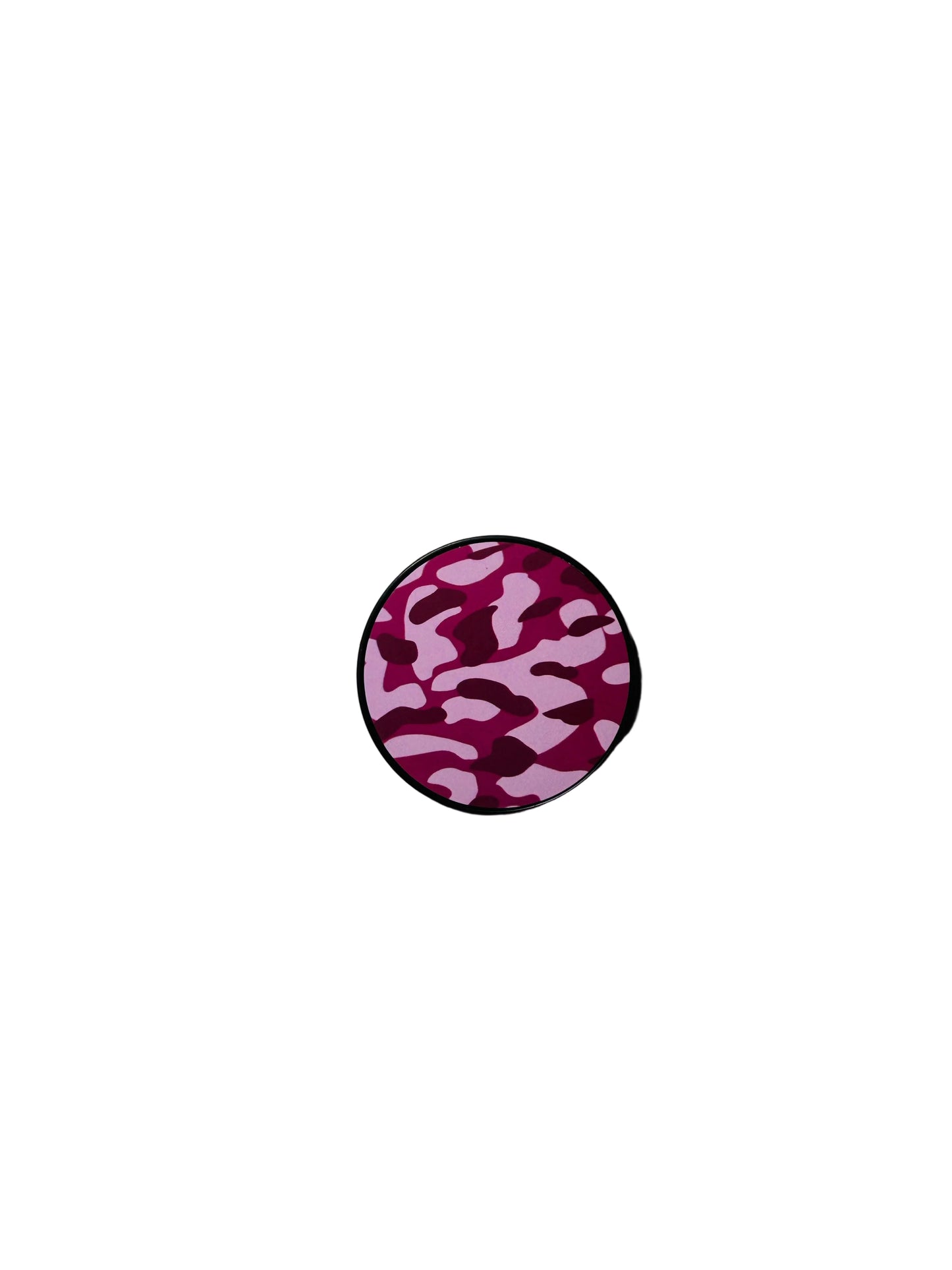 Burgundy Camo Phone Grip