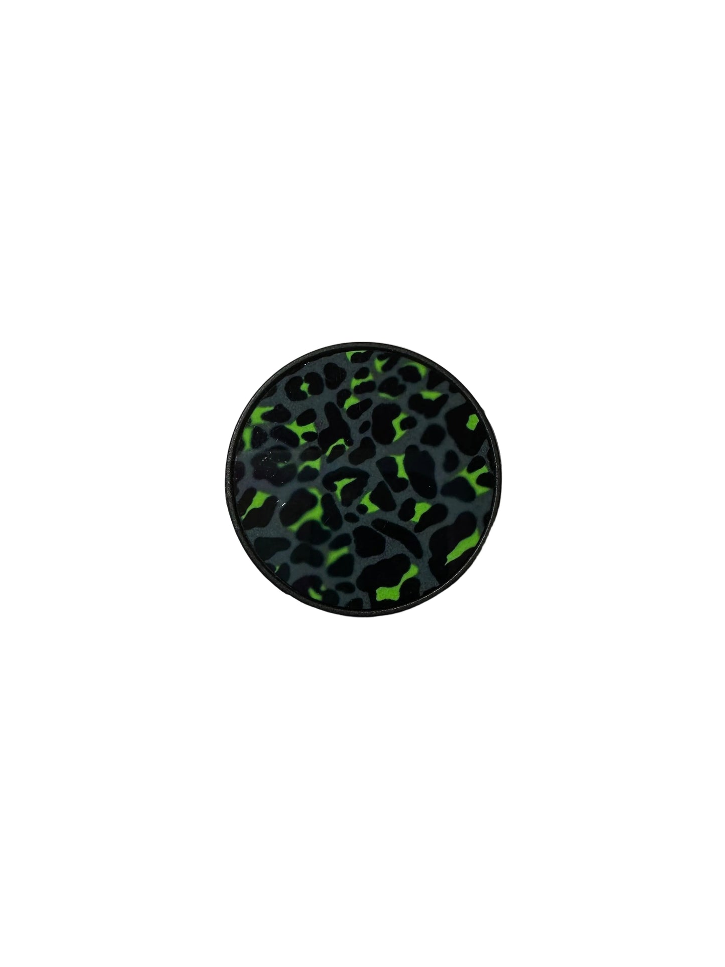 Green Leopard Phone Grip