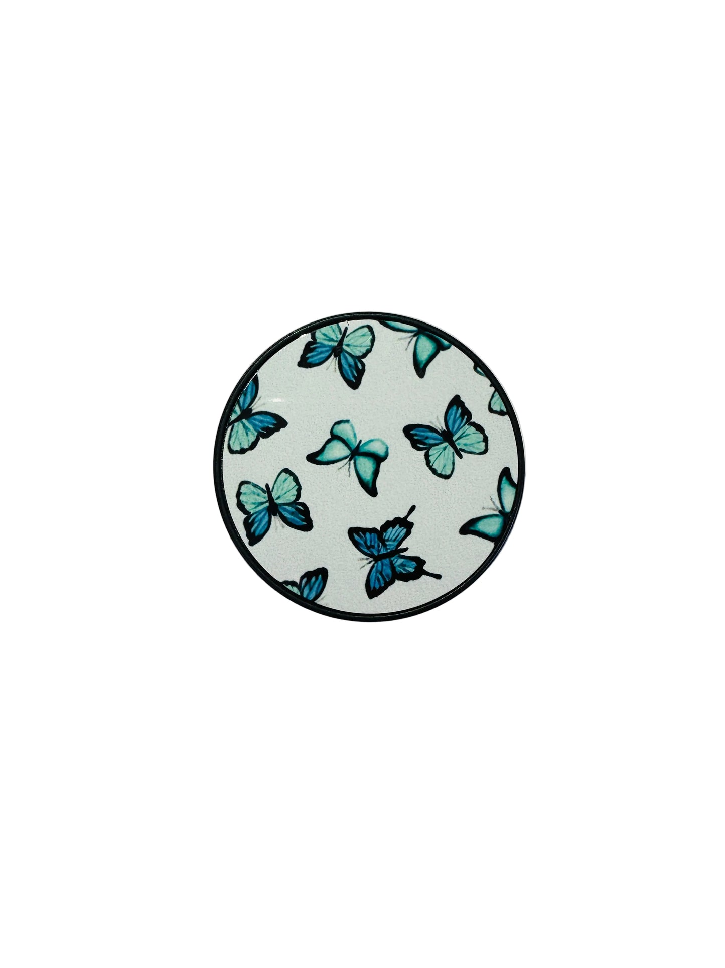 Teal Butterflies Phone Grip