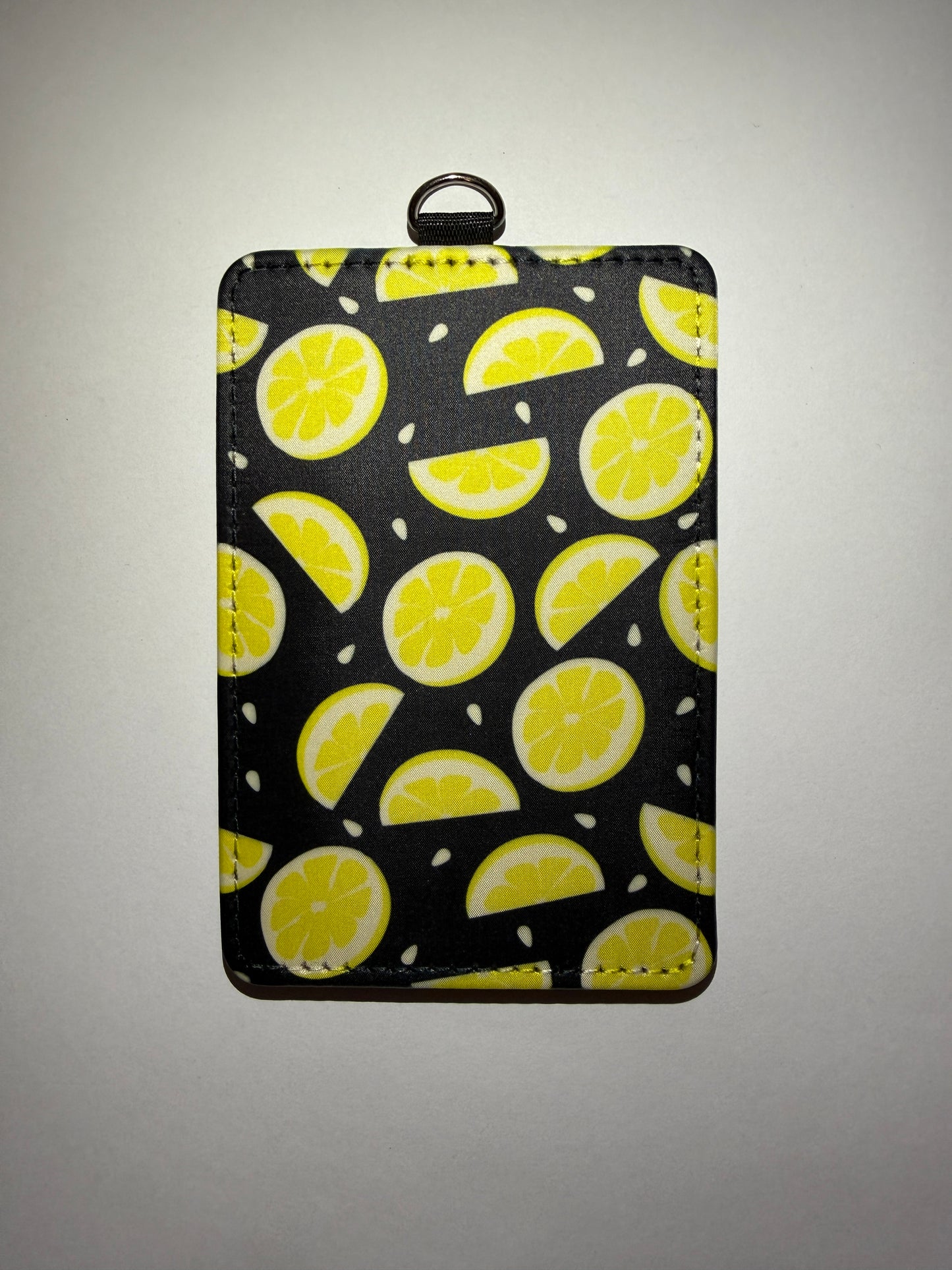 Tangy Lemons Id Card Holder