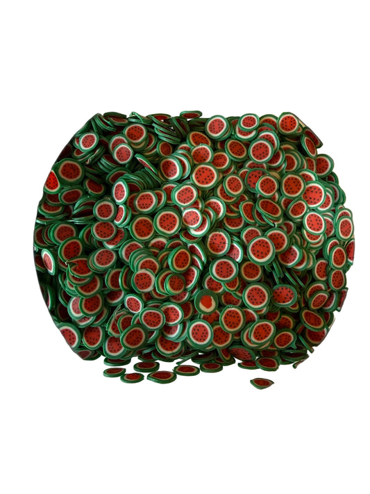 Watermelon Clay Slices