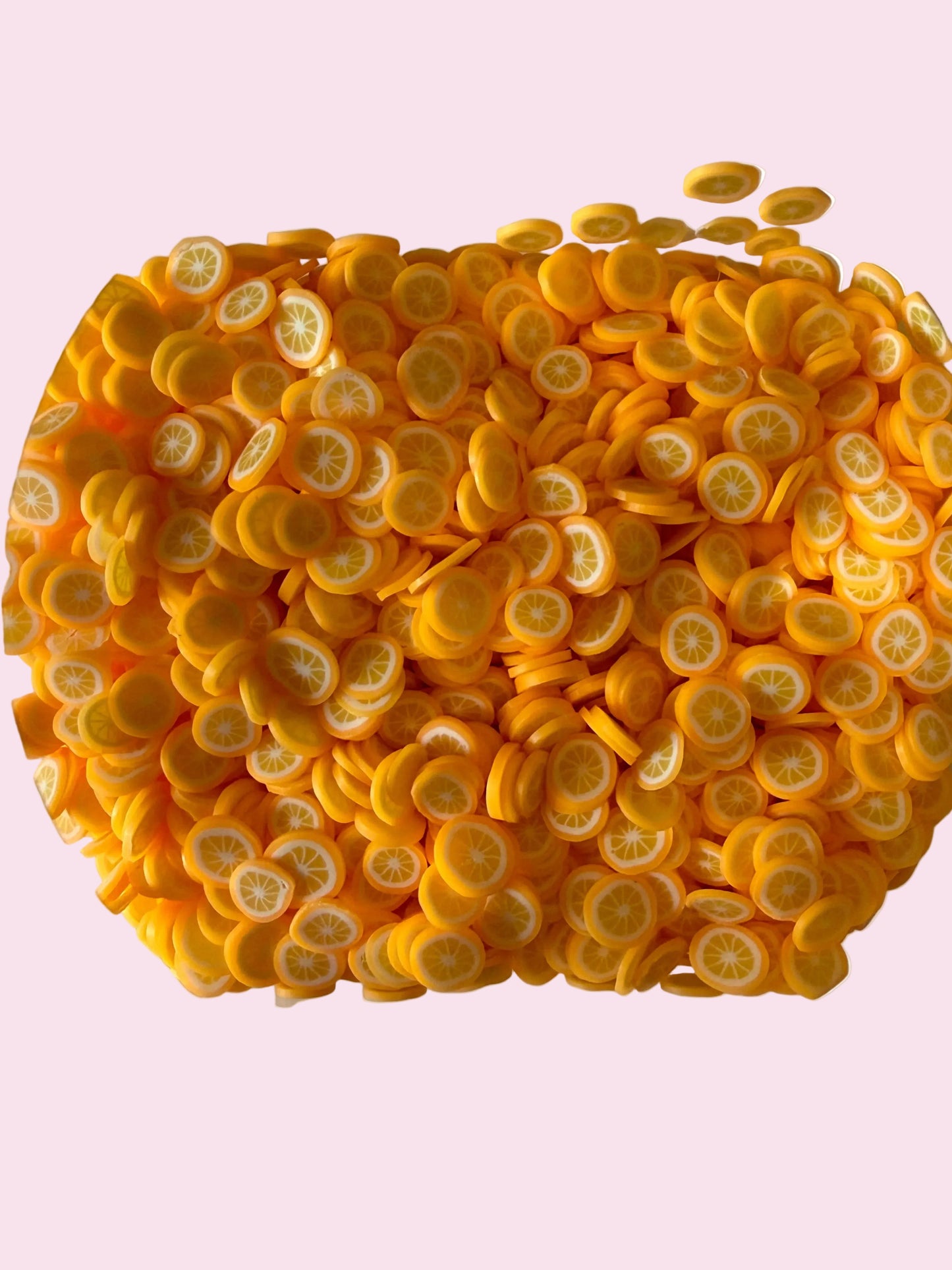 Orange Clay Slices