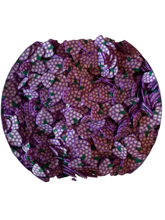 Grape Clay Slices