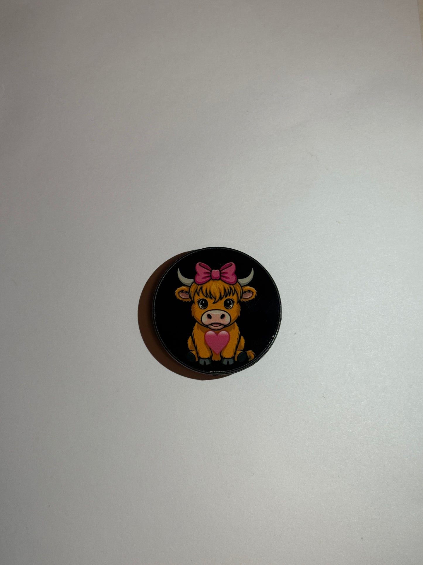 New!! V-Day Highland Cow Phone Grip