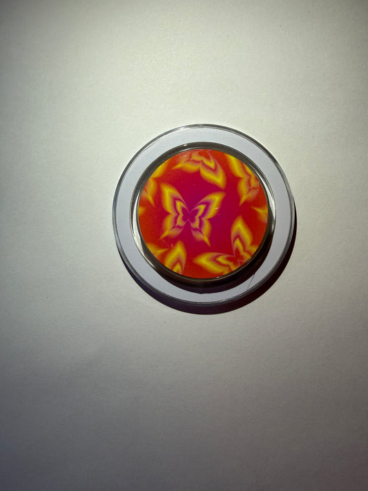 Aura Butterflies MagSafe Phone Grip