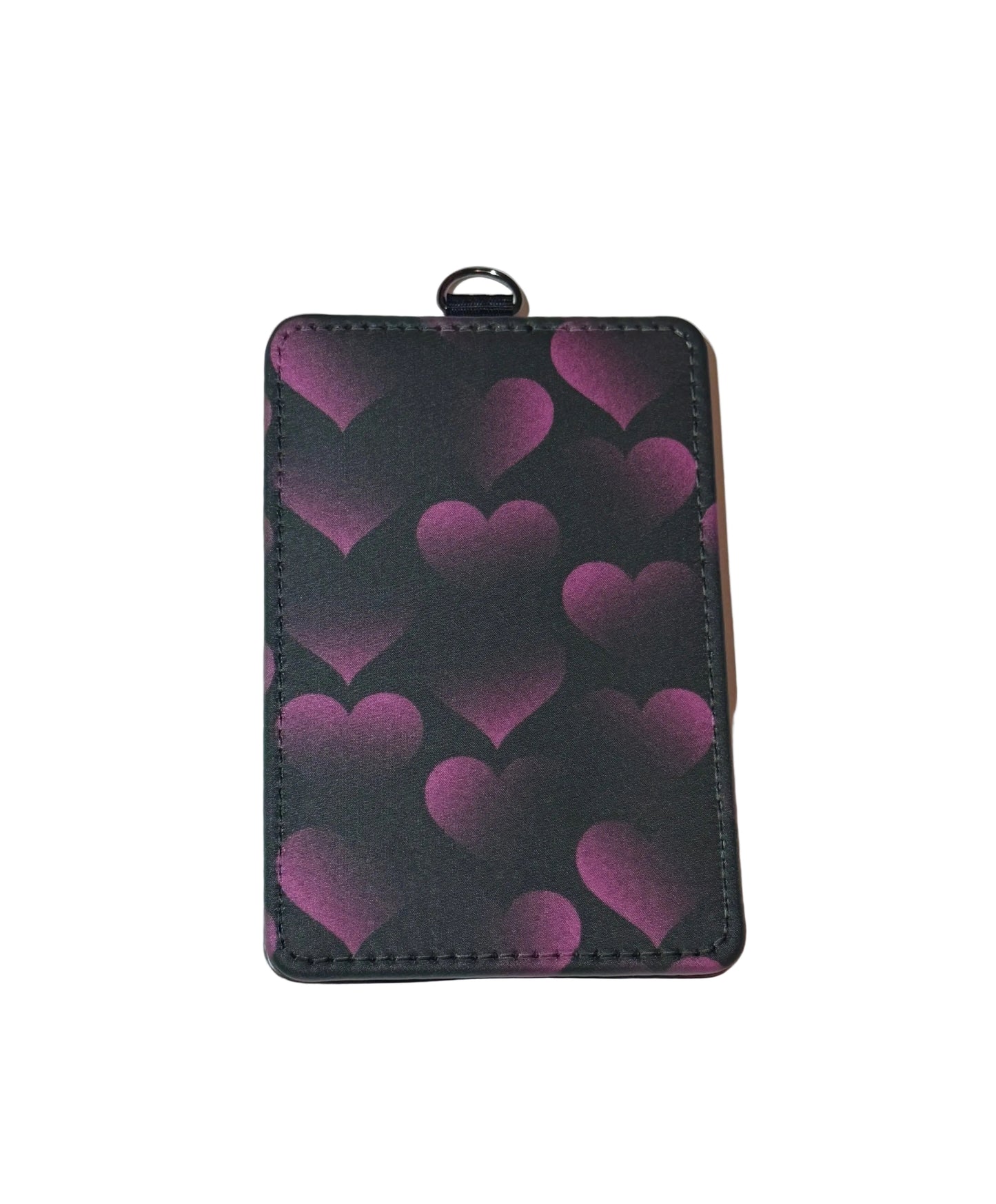 Ombré Hearts Id Card Holder