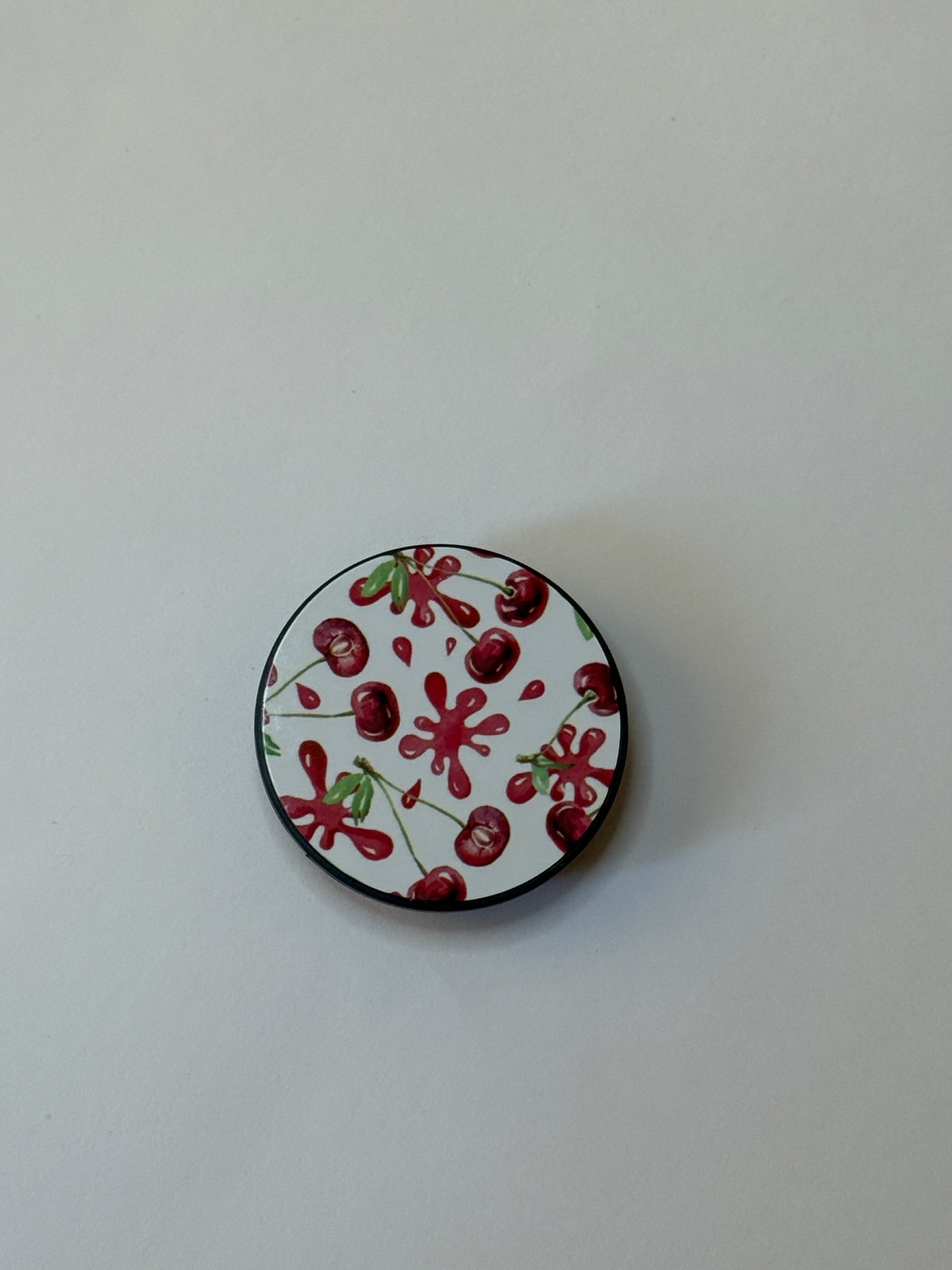 Cherry Splash Phone Grip