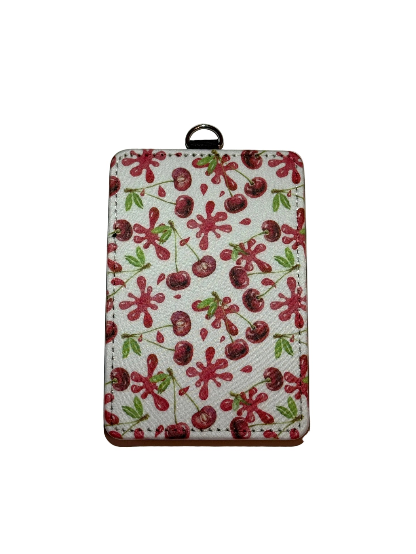 Cherry Splash Id Card Holder
