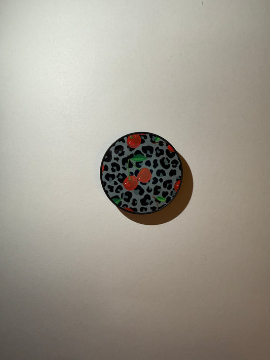 Cheetah & Cherries Phone Grip