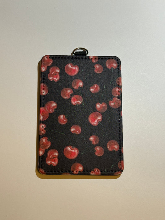 Sweet Cherry Id Card Holder