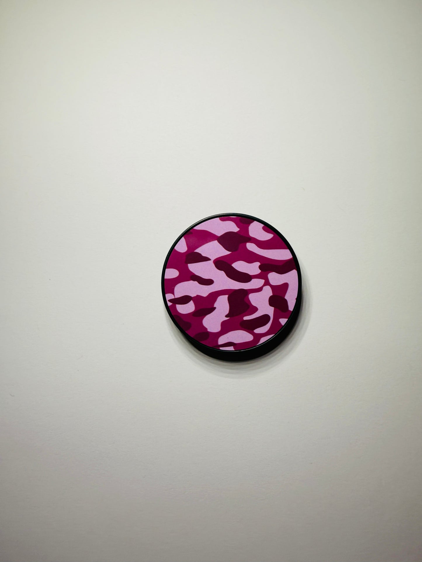 Burgundy Camo Phone Grip