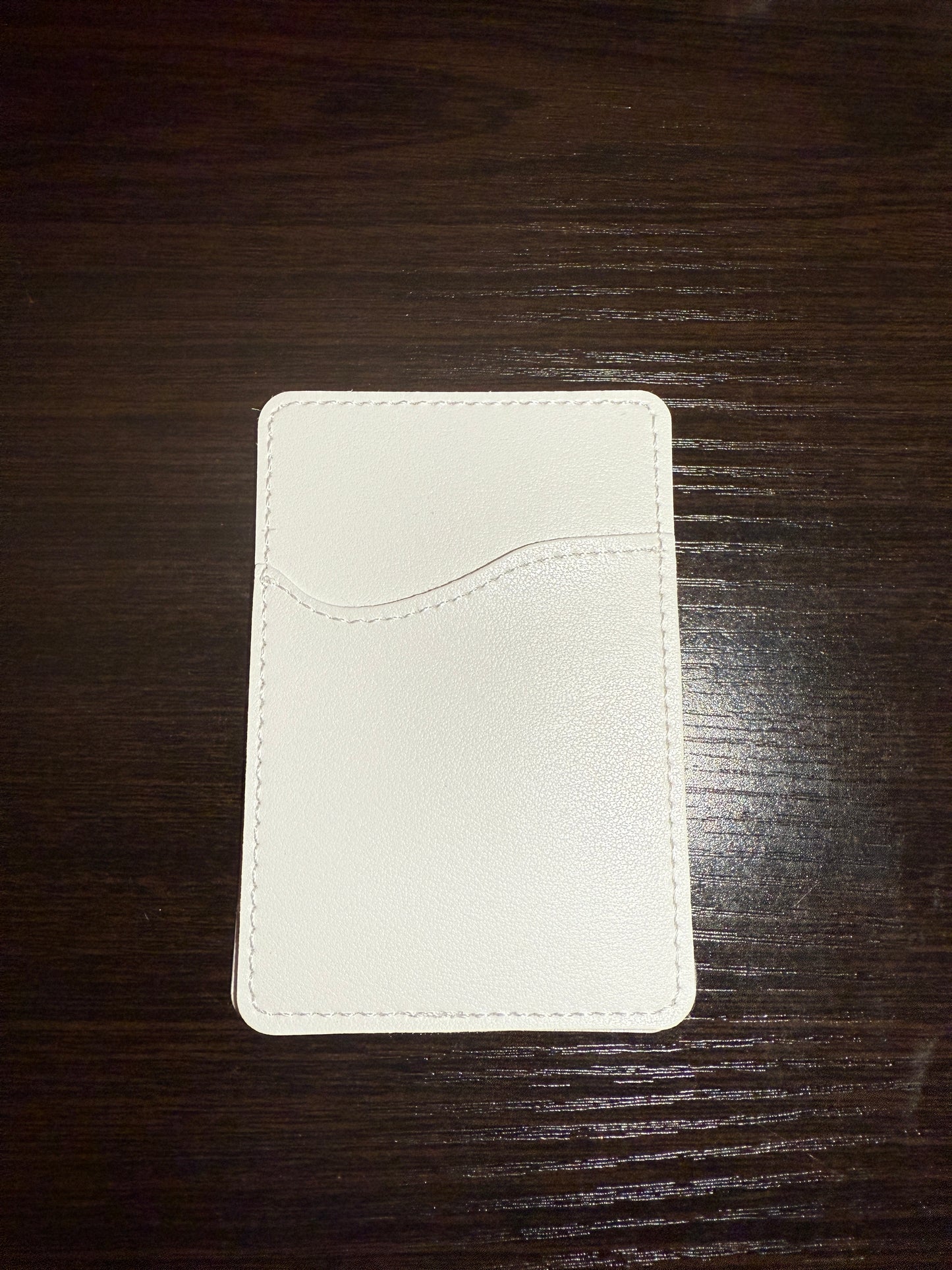 Standard White Adhesive Card holder