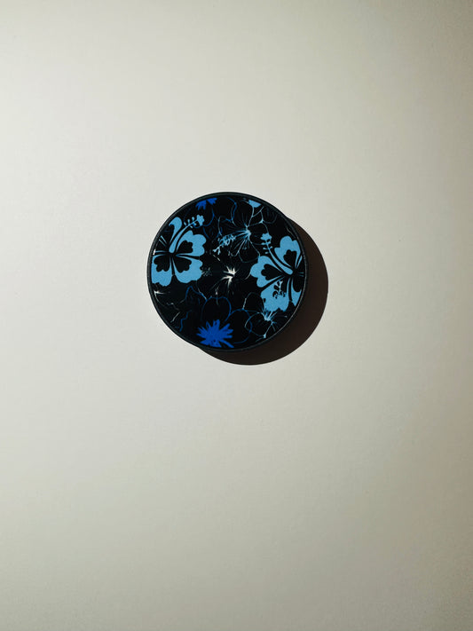 Blue Hibiscus Phone Grip