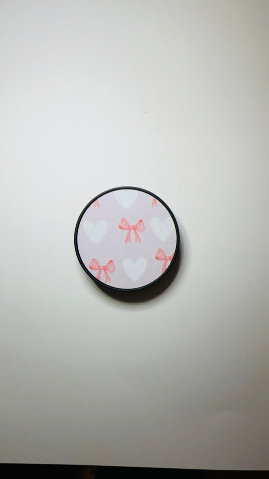 Bows & Hearts Phone Grip