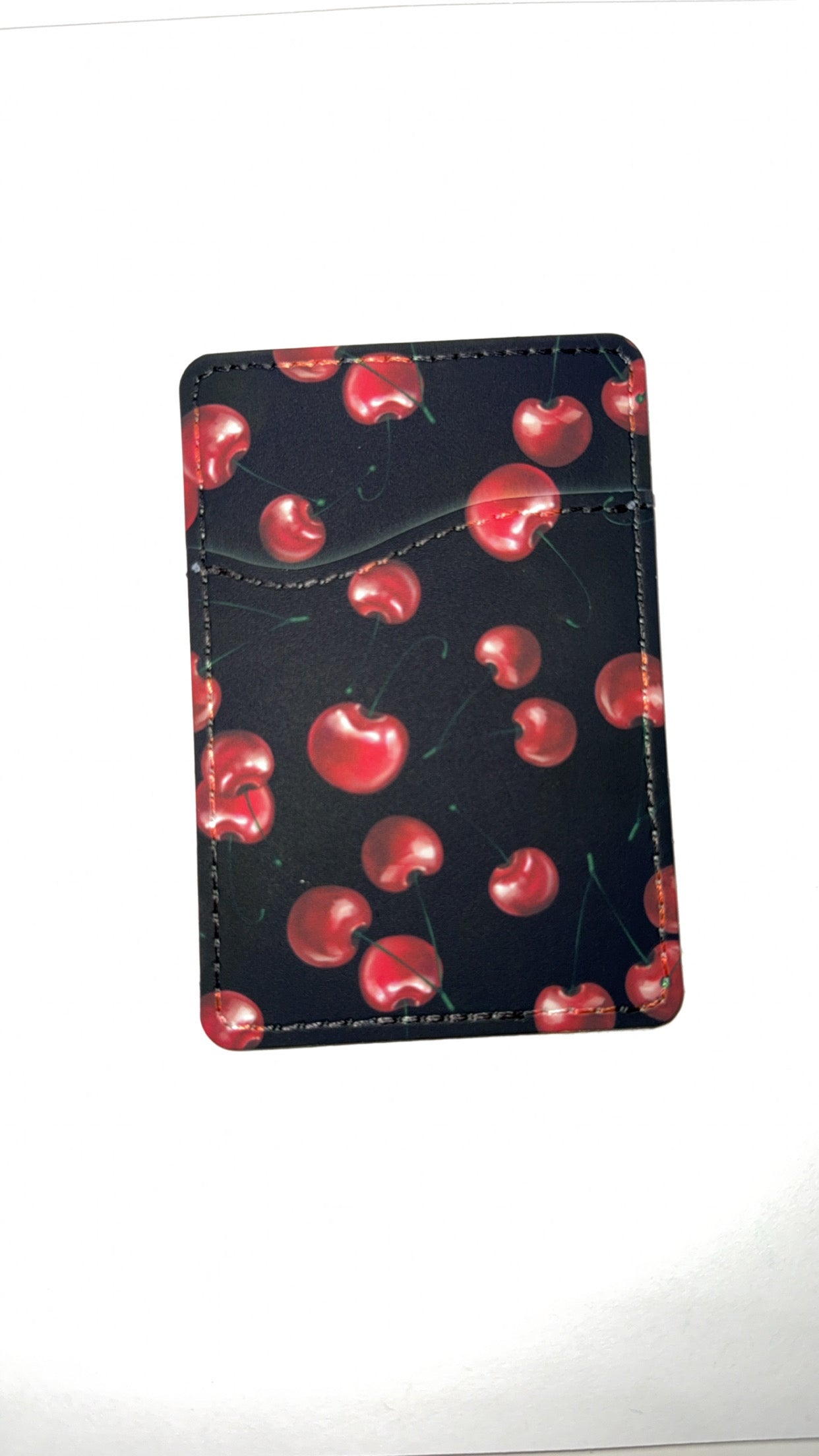 Sweet Cherry Adhesive Card holder
