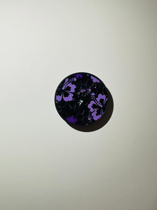 Purple Hibiscus Phone Grip