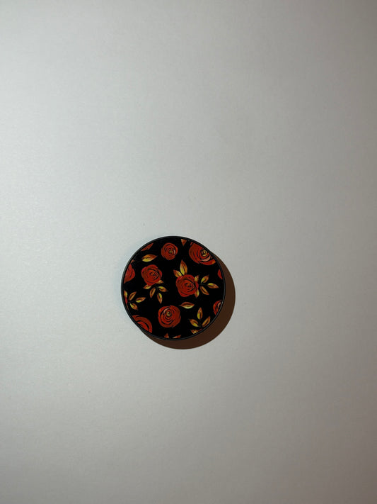 Dark Flowers Phone Grip