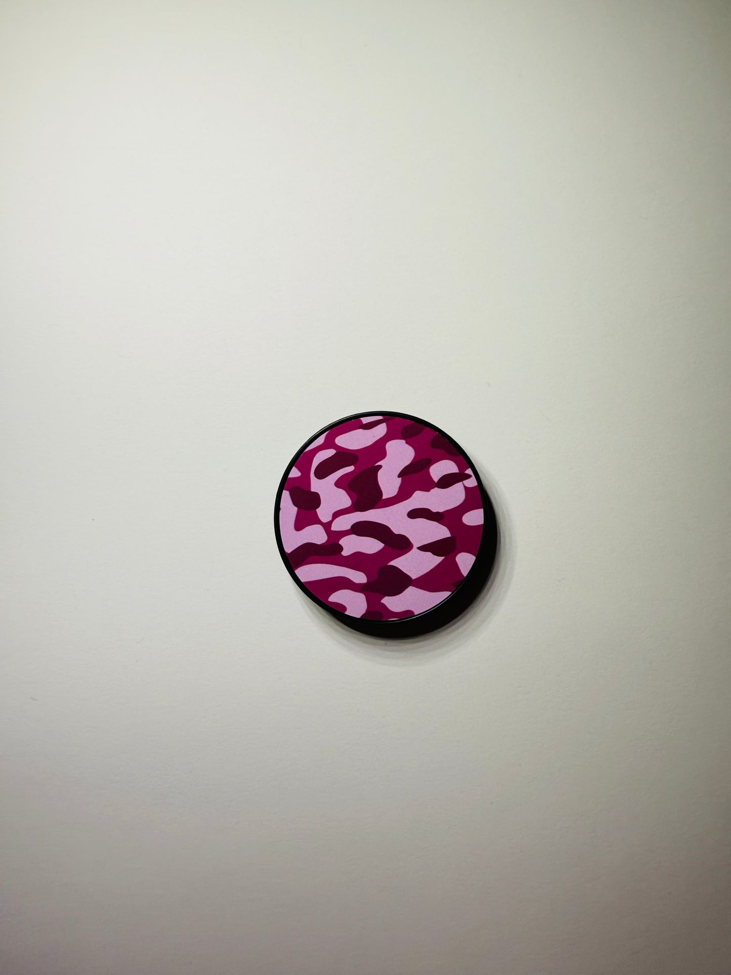 Burgundy Camo Phone Grip