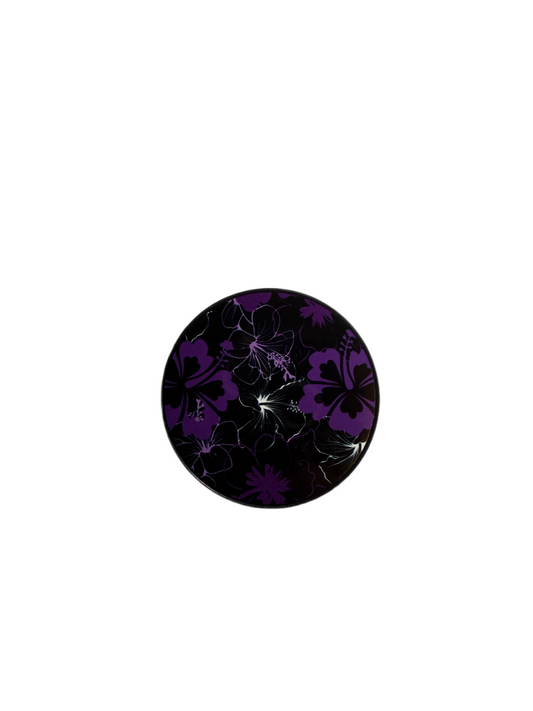 Purple Hibiscus Phone Grip