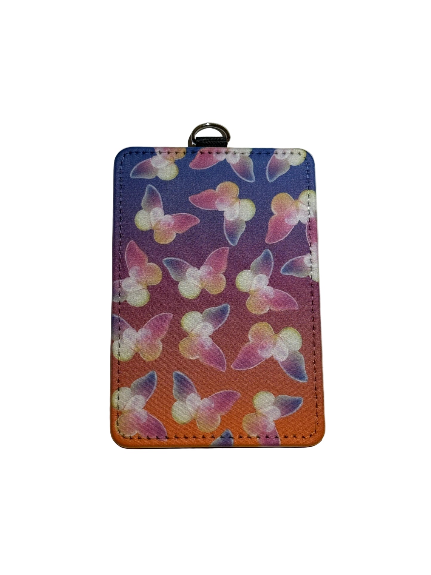 Sunset Butterflies Id Card Holder