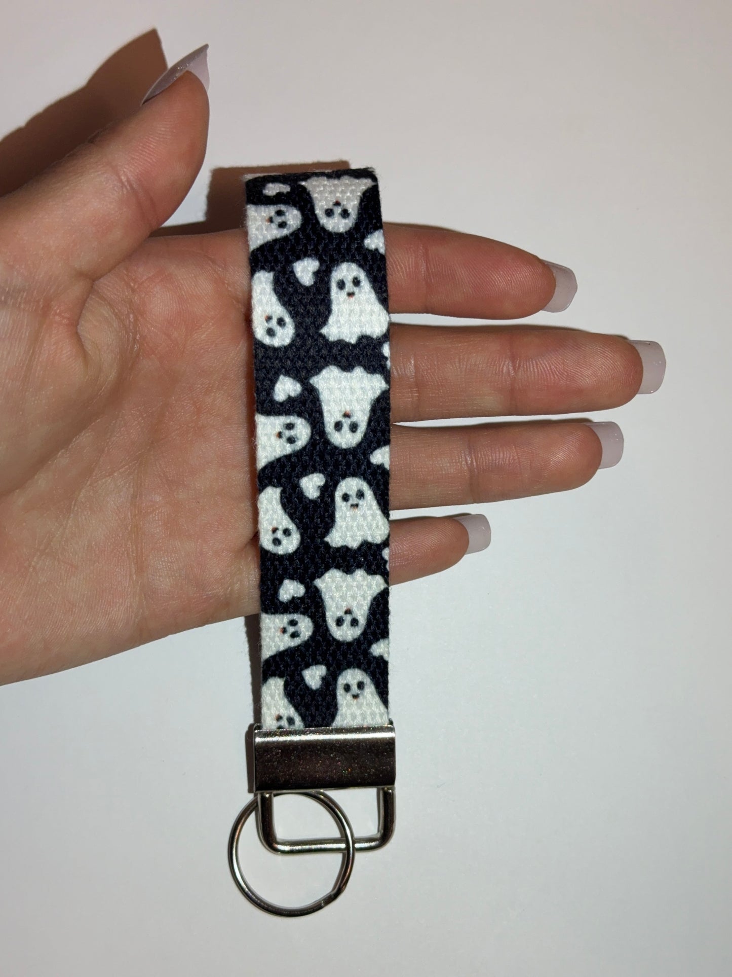 Ghosties Wristlet Keychain