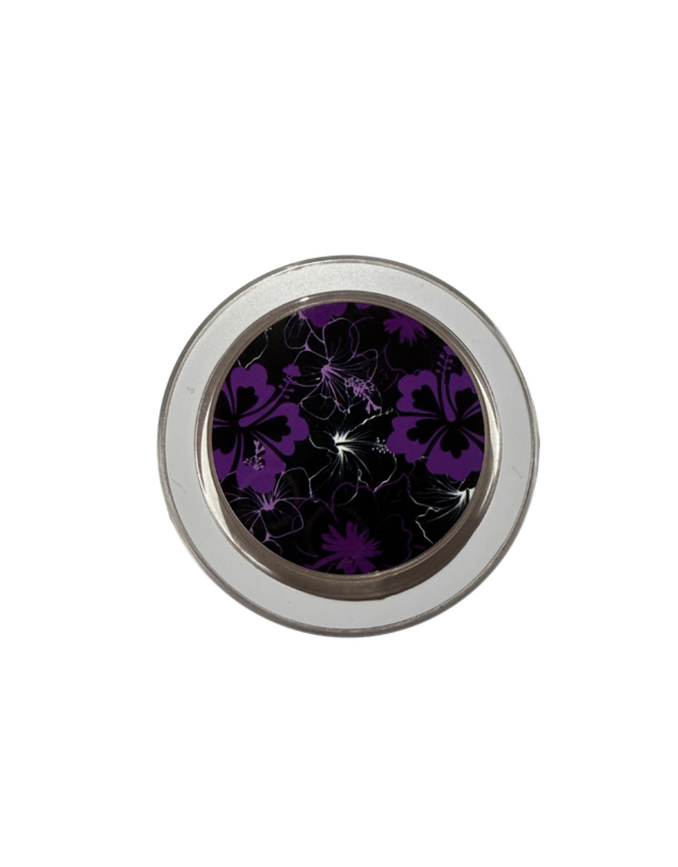 Purple Hibiscus MagSafe Phone Grip