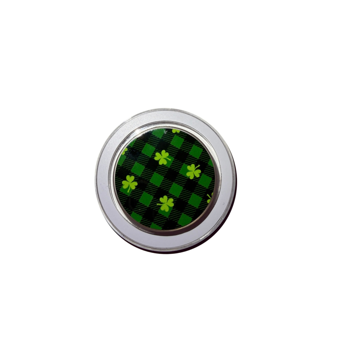Clover Plaid MagSafe Phone Grip