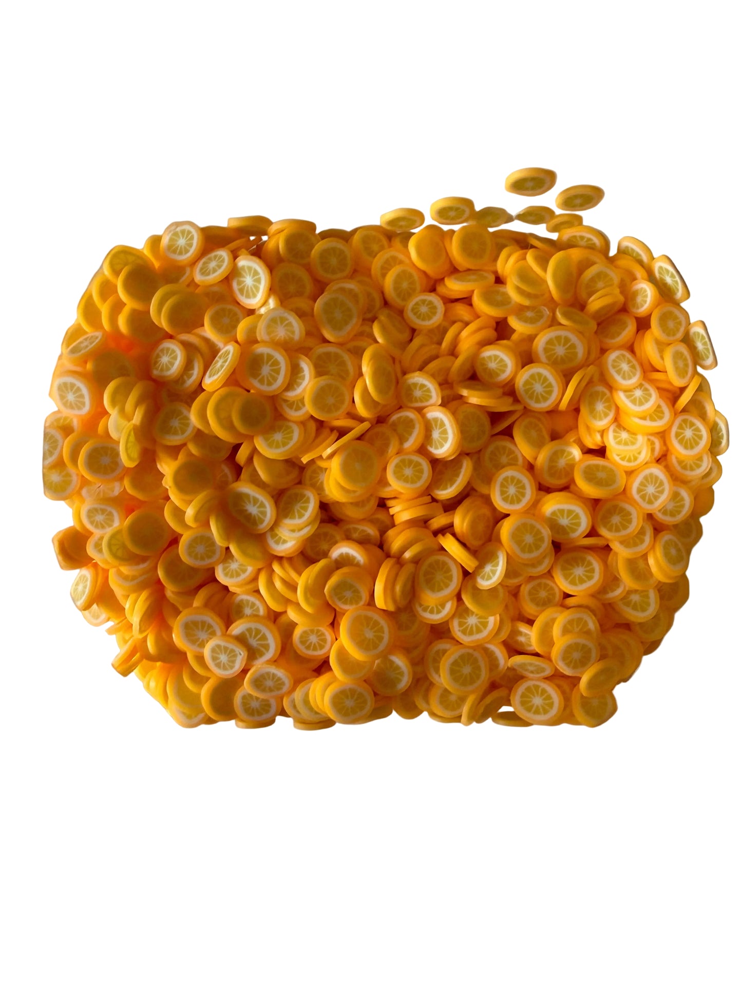 Orange Clay Slices