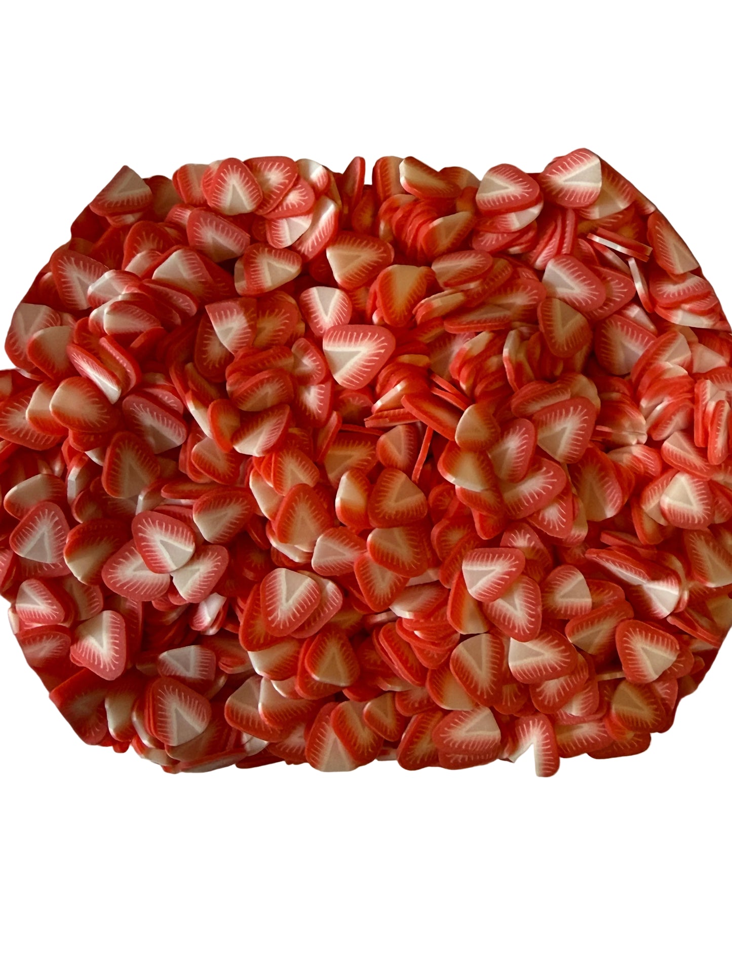 Strawberry Clay Slices
