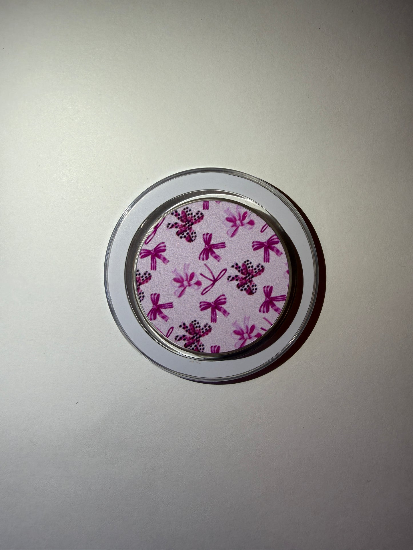 Pretty Pink Bows MagSafe Phone Grip