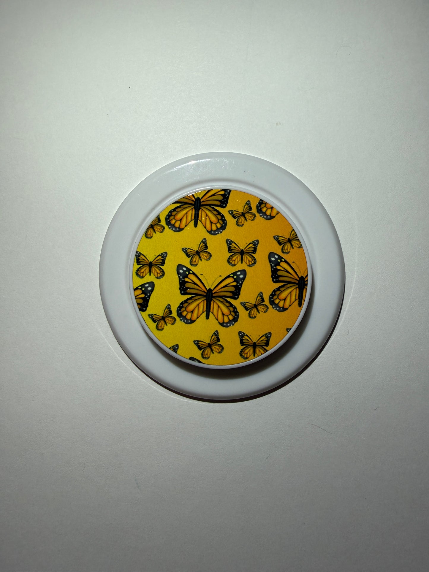Orange Butterflies MagSafe Phone Grip