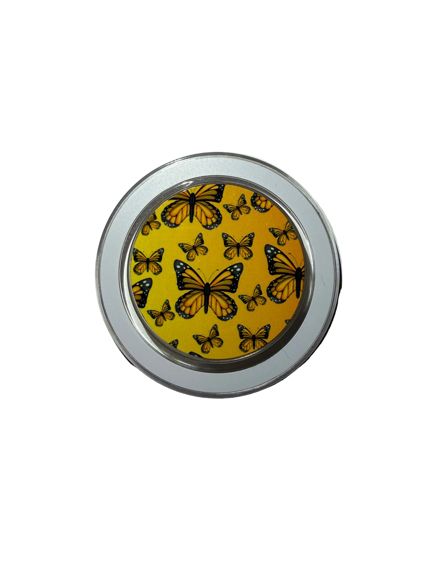 Orange Butterflies MagSafe Phone Grip