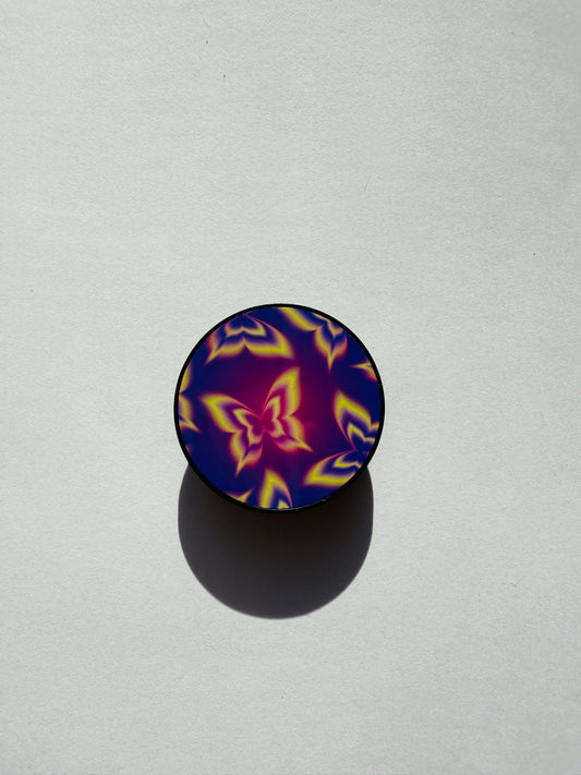 Blue Aura Butterflies Phone Grip