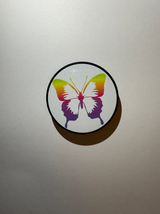 Rainbow Butterfly Phone Grip