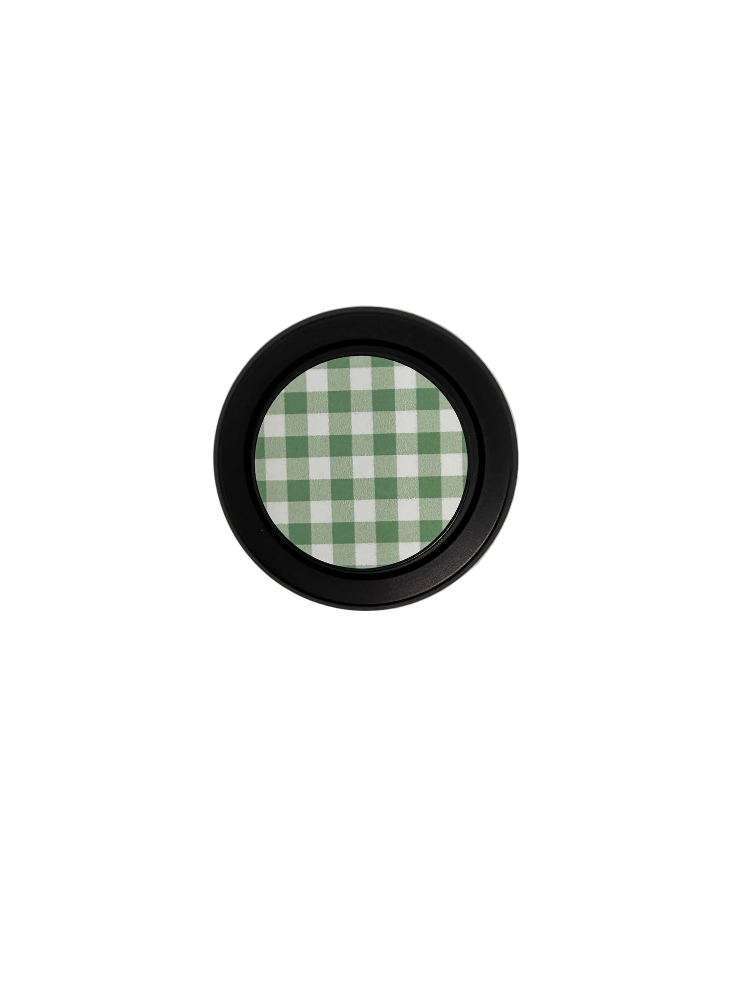 Green Tea Gingham MagSafe Phone Grip